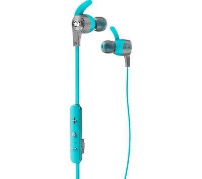 MONSTER  iSport Achieve Wireless Bluetooth Headphones - Blue